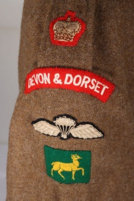 British Officers Battle Dress Blouse Former Member of the 44th (Indian) Airborne Division in WW2 - 4