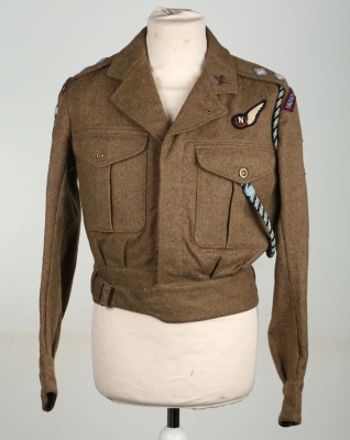 Interesting Parachute Regiment Officers Battle Dress Blouse of a Former Royal Air Force Navigator - 2