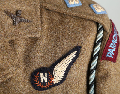 Interesting Parachute Regiment Officers Battle Dress Blouse of a Former Royal Air Force Navigator - 6