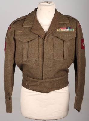 Historically Important Battle Dress Blouse of the Last British Korean War Prisoner of War to be Released Major David Maurice Sharp - 10