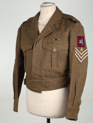 British Parachute Regiment Jump Instructors Battle Dress Blouse