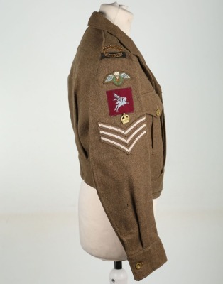 British Parachute Regiment Jump Instructors Battle Dress Blouse - 3