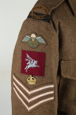 British Parachute Regiment Jump Instructors Battle Dress Blouse - 7