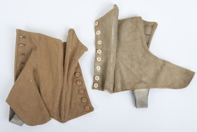 Scottish 1914 Dated Highland Spats of the 7th Highland Light Infantry - 5