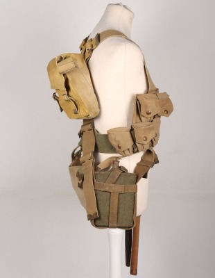 WW1 British 08 Webbing Set, Bayonet and Helmet - 2