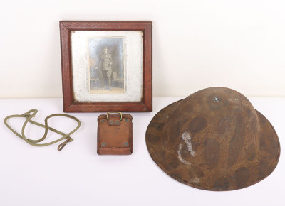 WW1 British 08 Webbing Set, Bayonet and Helmet - 6