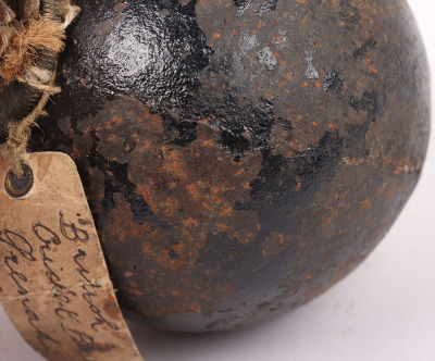 Inert WW1 British No15 &lsquo;Cricket Ball&rsquo; Grenade - 4