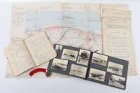 Highly Important and Extremely Comprehensive D-Day Archive of Ephemera and Photographs to Lieutenant Stephen C. Malenoir -Vickers (MC, MID.)