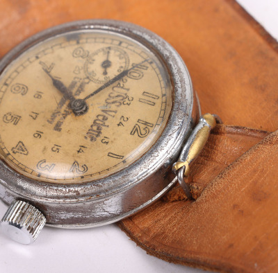 Soviet Russian Made Watch of USS Vedette and Vice Admiral Charles A Pownall, Last Military Governor of Guam Interest - 7