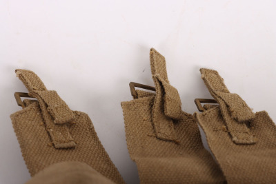 WW2 British Airborne Sten Gun Magazine Bandolier - 4