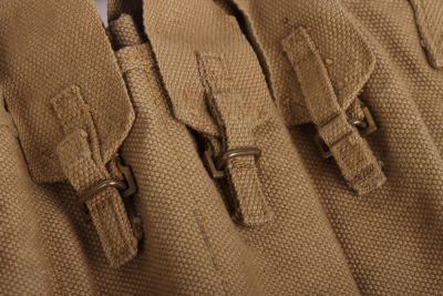 WW2 British Airborne Sten Gun Magazine Bandolier - 6