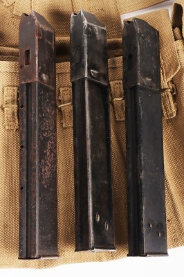 WW2 British Airborne Sten Gun Magazine Bandolier - 9