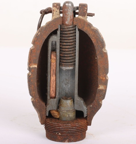 Inert British Sectioned / Cut Away Mills Grenade