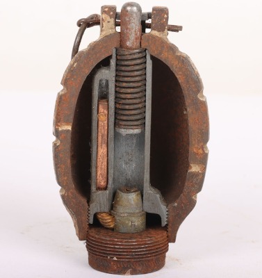 Inert British Sectioned / Cut Away Mills Grenade