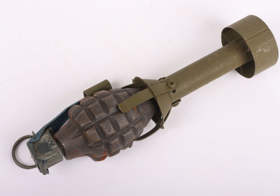 Inert American Grenade with M1A2 Projection Mount - 2