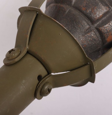 Inert American Grenade with M1A2 Projection Mount - 5