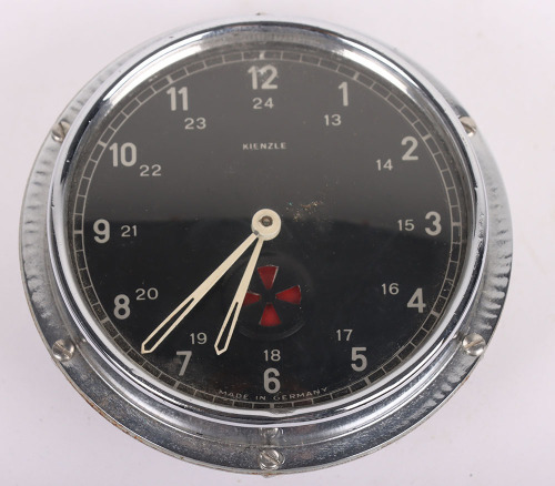 German Kienzle 8 Day Car Clock