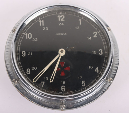 German Kienzle 8 Day Car Clock