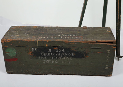 WW2 British Anti-Aircraft Mk III Range Finder in Original Transit Box - 10