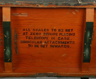 WW2 British Anti-Aircraft Mk III Range Finder in Original Transit Box - 12