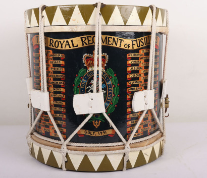 British The Royal Regiment of Fusiliers Regimental Drum