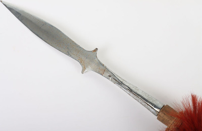 A Presentation Assamese Naga Spear to Major General T A Richardson MBE - 2