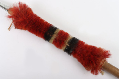 A Presentation Assamese Naga Spear to Major General T A Richardson MBE - 3