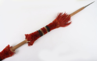 A Presentation Assamese Naga Spear to Major General T A Richardson MBE - 4