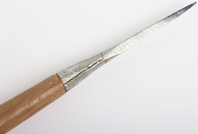 A Presentation Assamese Naga Spear to Major General T A Richardson MBE - 6