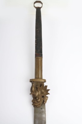 Boxer Rebellion Period Chinese 2-Handed Sword