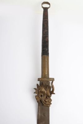 Boxer Rebellion Period Chinese 2-Handed Sword - 2