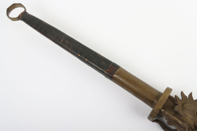 Boxer Rebellion Period Chinese 2-Handed Sword - 7