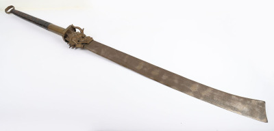 Boxer Rebellion Period Chinese 2-Handed Sword - 10