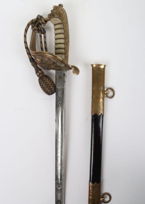 Post 1901 Royal Naval Reserve (R.N.R) Officers Sword