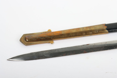 Post 1901 Royal Naval Reserve (R.N.R) Officers Sword - 4