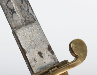 Post 1901 Royal Naval Reserve (R.N.R) Officers Sword - 9