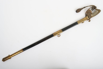 Post 1901 Royal Naval Reserve (R.N.R) Officers Sword - 20