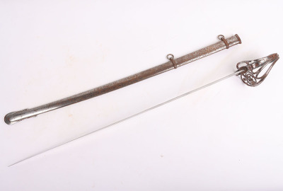 Victorian 1845 Pattern Officers Sword of the Flintshire Rifles - 3