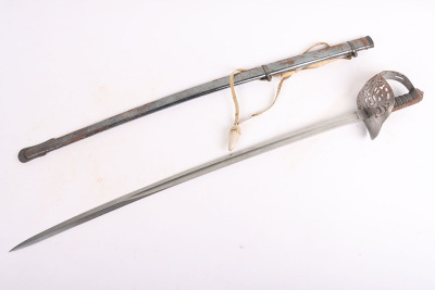 Victorian 1895 Pattern Officers Sword of the Flint Rifle Volunteers - 2