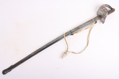 Victorian 1895 Pattern Officers Sword of the Flint Rifle Volunteers - 11