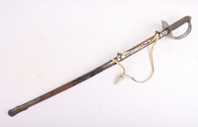 Victorian 1895 Pattern Officers Sword of the Flint Rifle Volunteers - 12