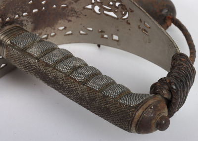 1897 Pattern Infantry Officers Sword of Piquet Weight Attributed to Major Lionel Culme Soltau-Symons D.S.O Durham Light Infantry, Seriously Wounded During WW1 - 6