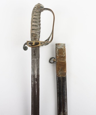 British 1845 Pattern Infantry Officers Sword - 2