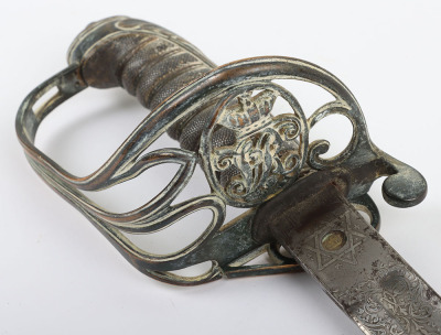 British 1845 Pattern Infantry Officers Sword - 5