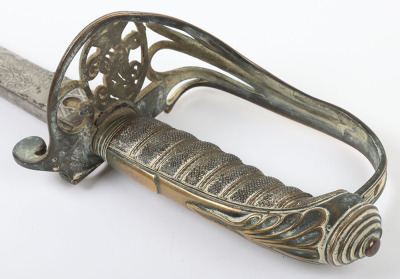 British 1845 Pattern Infantry Officers Sword - 7