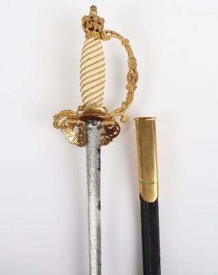 Belgian Diplomats Sword c.1900 - 2