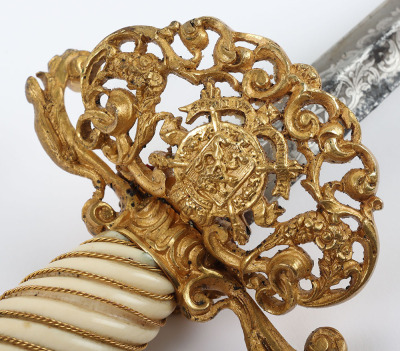 Belgian Diplomats Sword c.1900 - 7