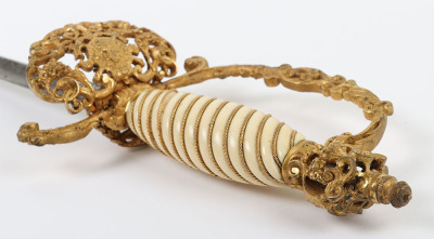 Belgian Diplomats Sword c.1900 - 13