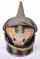 Model 1860 Enlisted Mans Pickelhaube of 1st Guard Dragoon Regiment