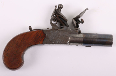 Boxlock Flintlock Pocket Pistol c.1820